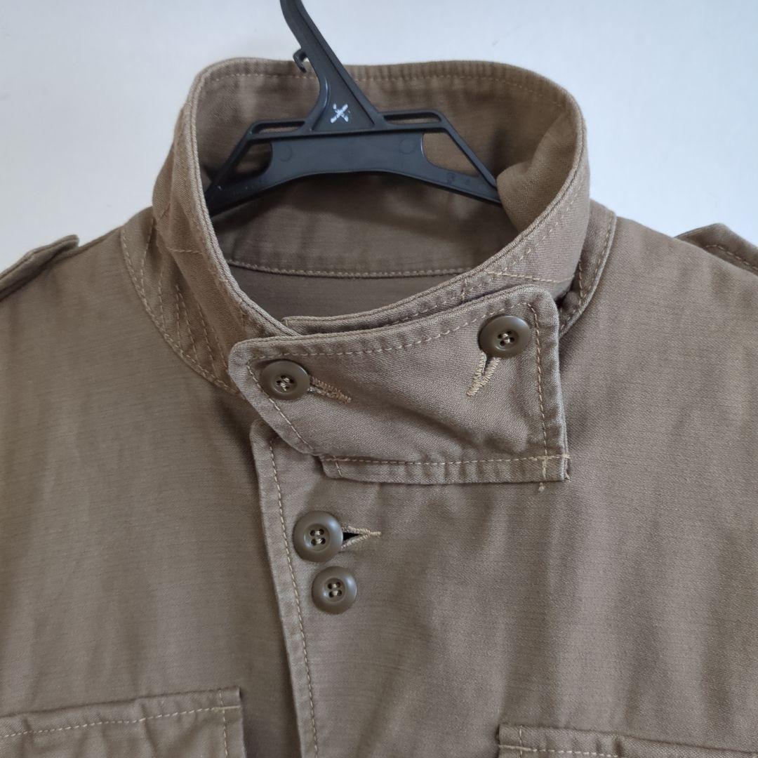 alpha m-43 フィールドジャケット　エー・アンド・ティ製　m-65 開襟