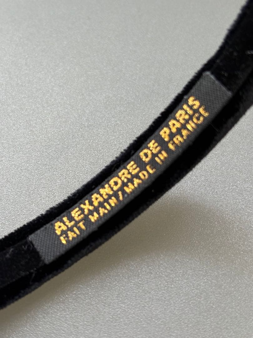 【ALEXANDRE DE PARIS】 *headband*<No.1569>