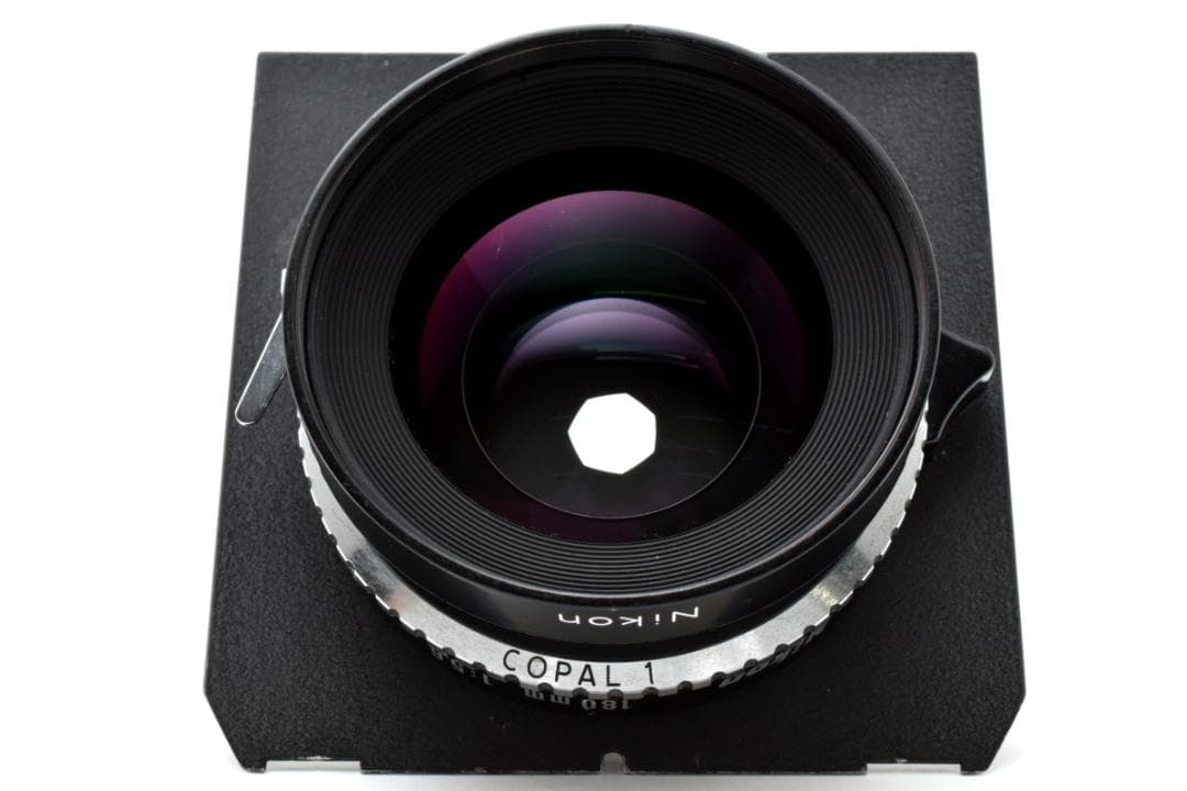 【希少美品】Nikon NIKKOR-W 180mm F5.6 TOYOボード付