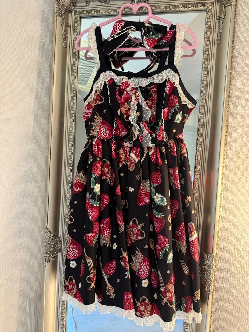 Angelic Pretty  CROWN Berry セット