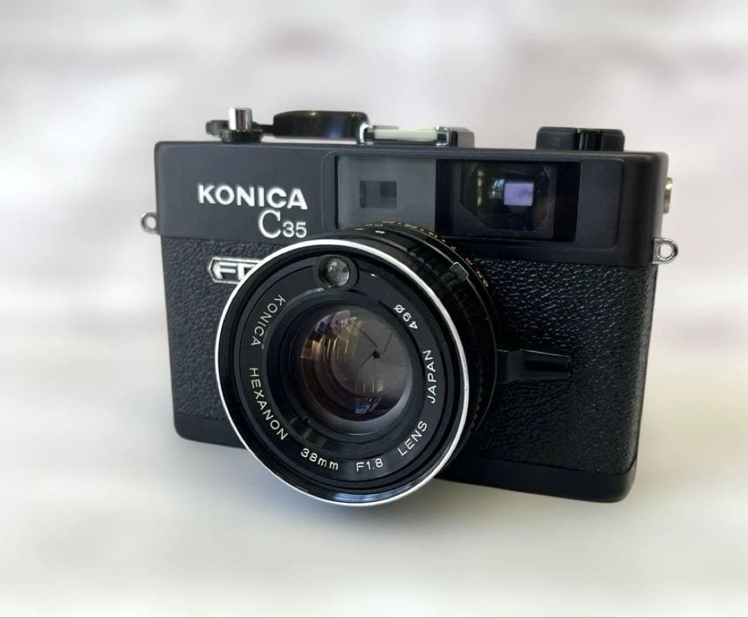 KONICA C35 FD☆ブラック☆動作未確認