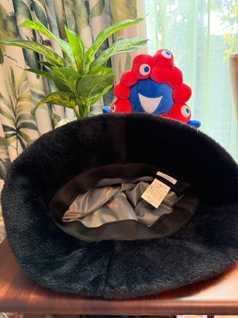 未使用⭐︎LANVIN Sport キルティング　冬用ハット　エレガント⭐︎