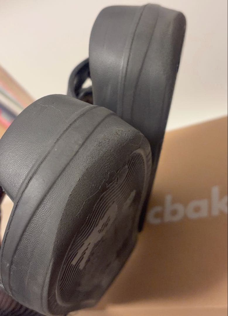 ラクバキ racbaki イージーサンダル ラップ ブラック1 Lサイズ