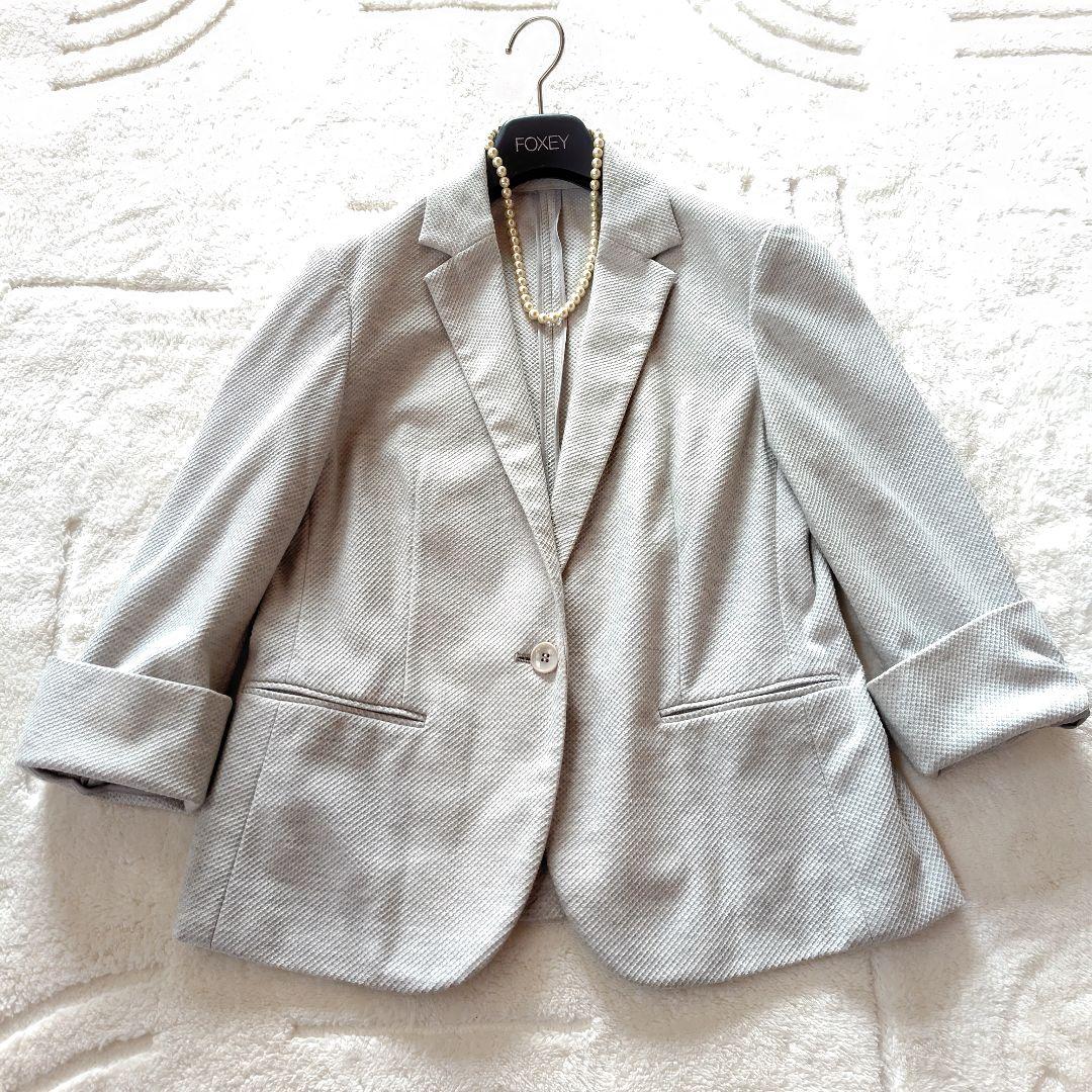 未使用　AMACA　スーツセット2点おまとめ　洗える　ストレッチ