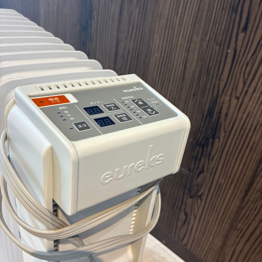 eureks VF12ES(SW) オイルヒーター 1500W