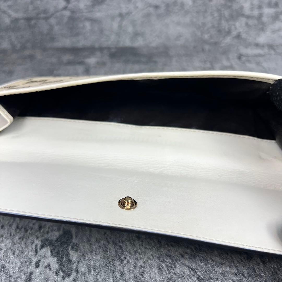 GUCCI ラブリーハート GGキャンバス 長財布 Wホック