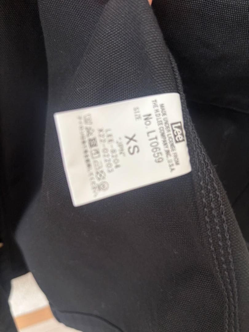 Lee ブラック　デニム　ジャケット　新品未使用　今期