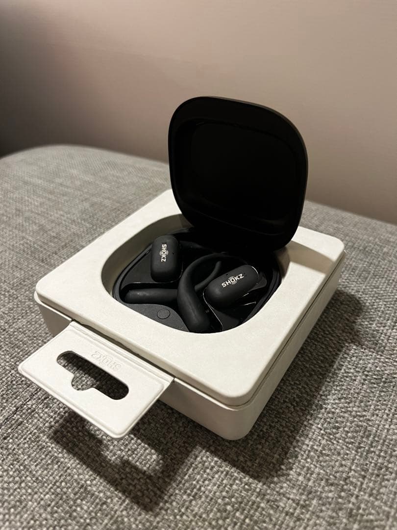 ワイヤレスイヤホン OPENFIT 2+ ブラックshokz openfit2+