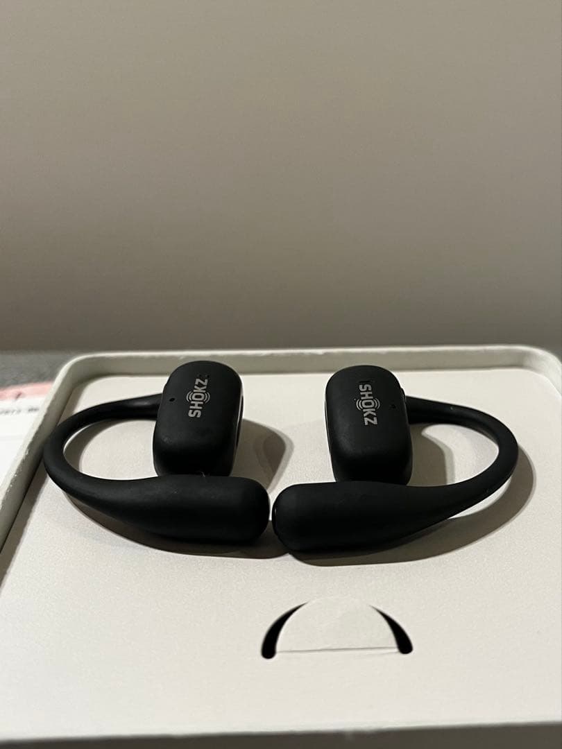 ワイヤレスイヤホン OPENFIT 2+ ブラックshokz openfit2+