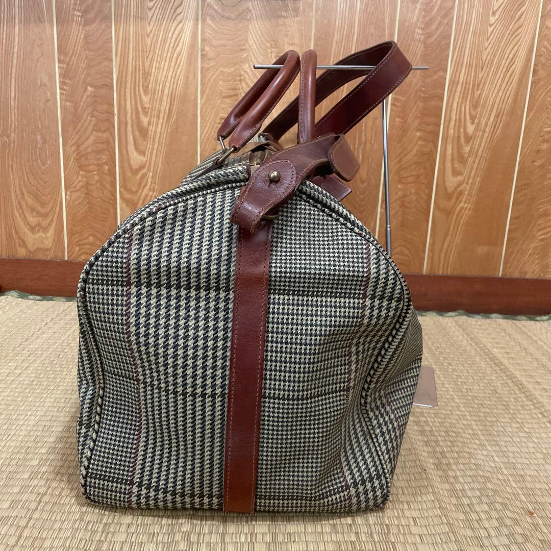 RALPH LAUREN ラルフローレン 2way 千鳥格子　ボストンバッグ