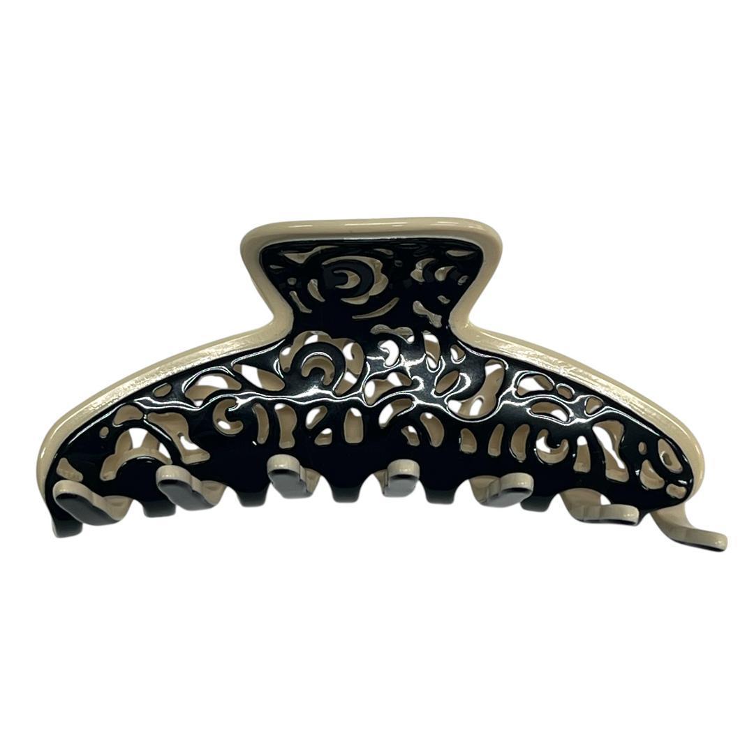 美品 アレクサンドル ドゥ パリ リズレ Mサイズ レースモチーフ ヘアクリップ