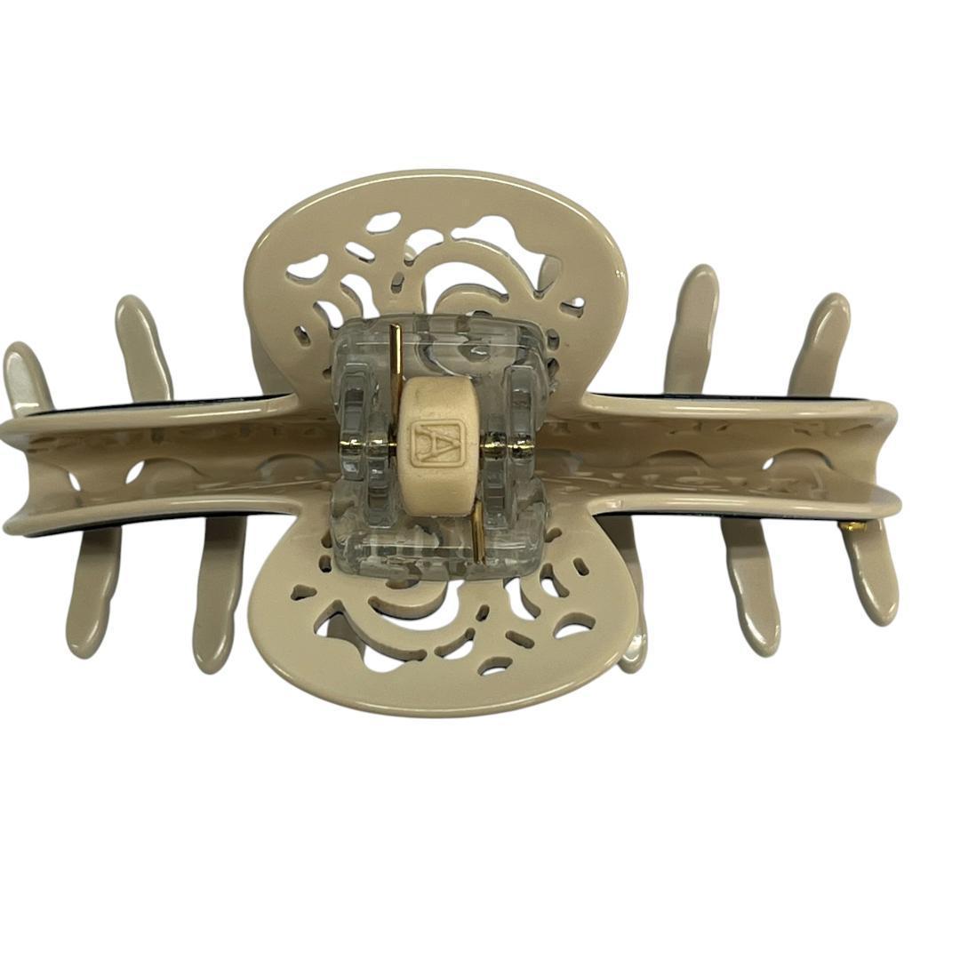 美品 アレクサンドル ドゥ パリ リズレ Mサイズ レースモチーフ ヘアクリップ