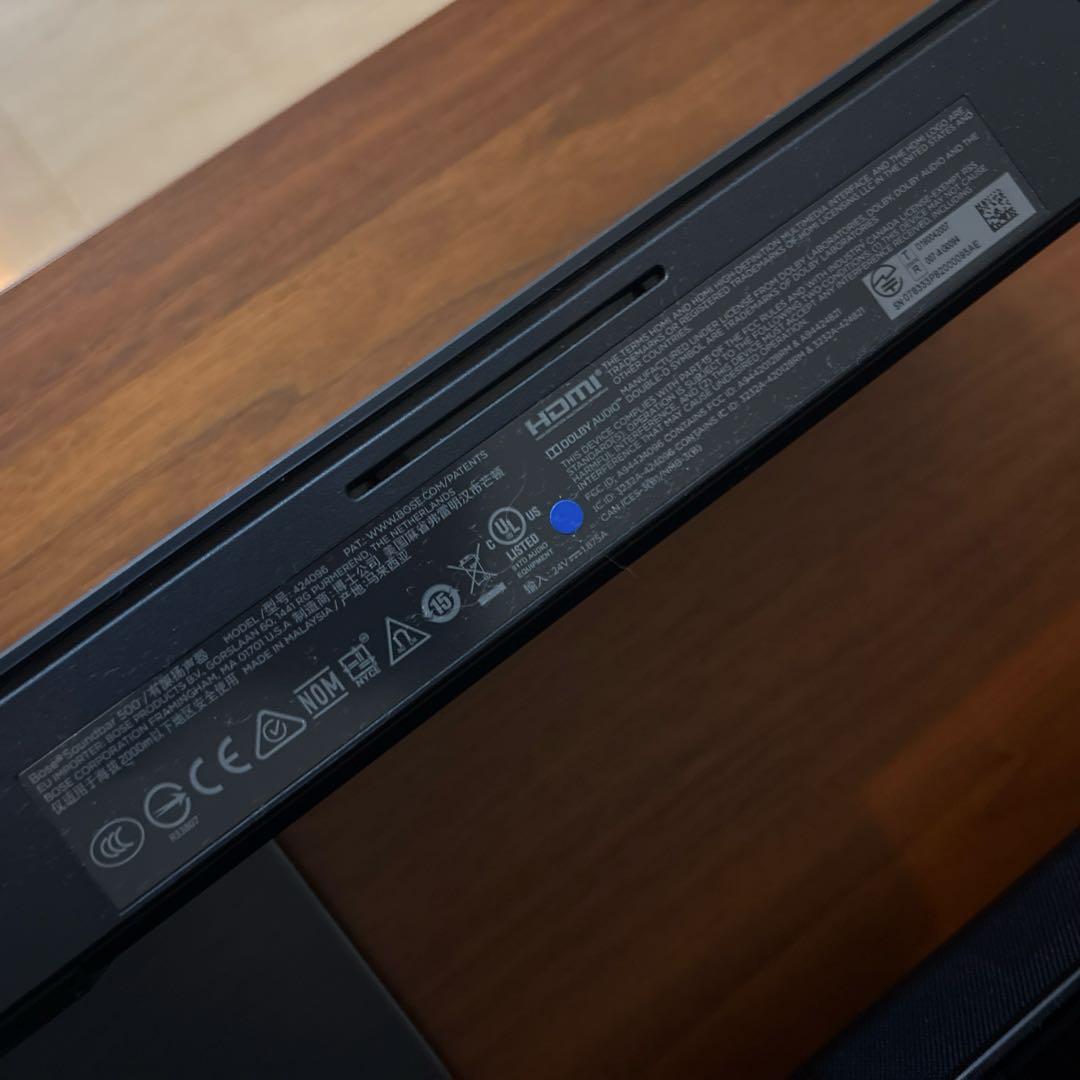 BOSE SOUNDBAR500 サウンドバー