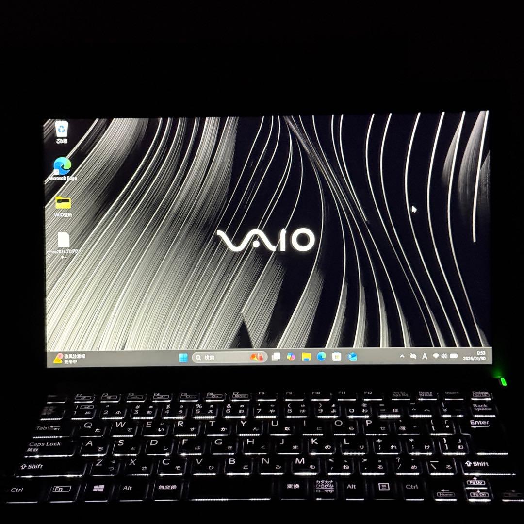 ★人気機種★VAIO Pro PG ８世代 最新Office2024 Win11