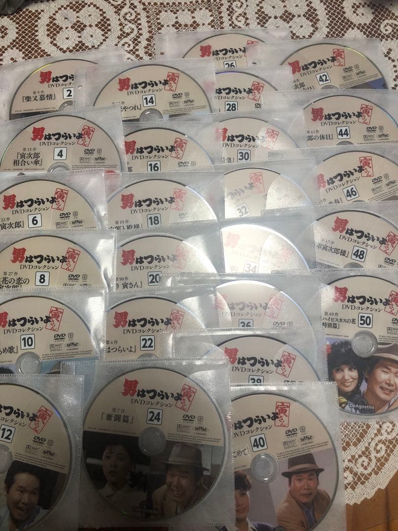 映像確認済み DeAGOSTINI 男はつらいよDVDコレクション 全50巻揃い