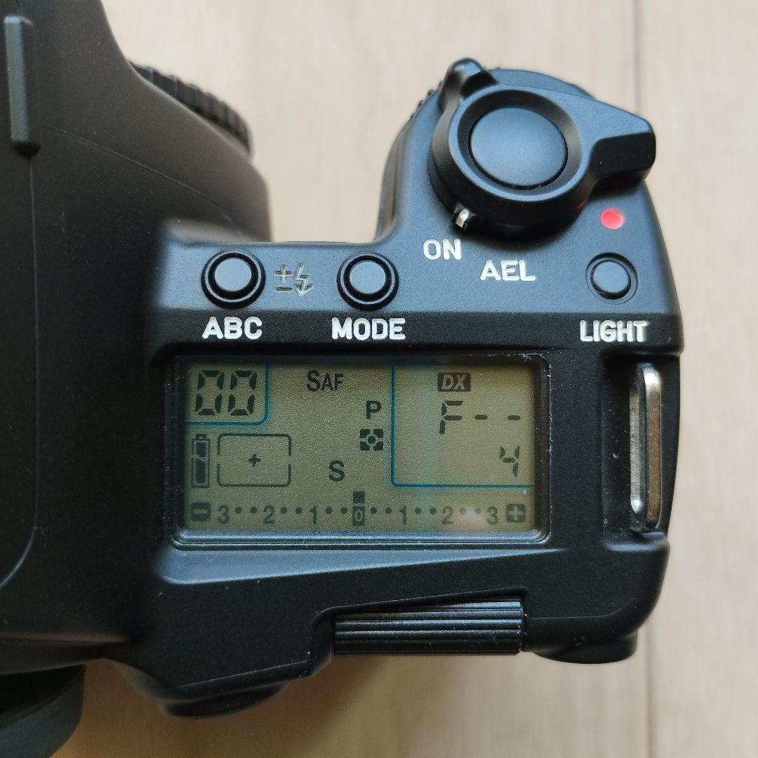 【美品】コンタックス　CONTAX NX　データバック、ストラップ、説明書付き