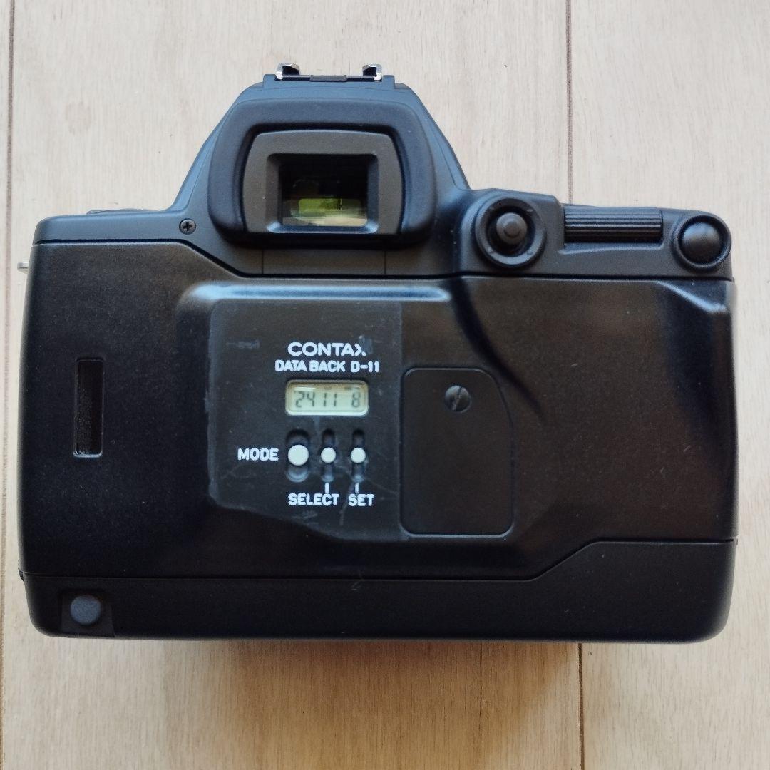 【美品】コンタックス　CONTAX NX　データバック、ストラップ、説明書付き