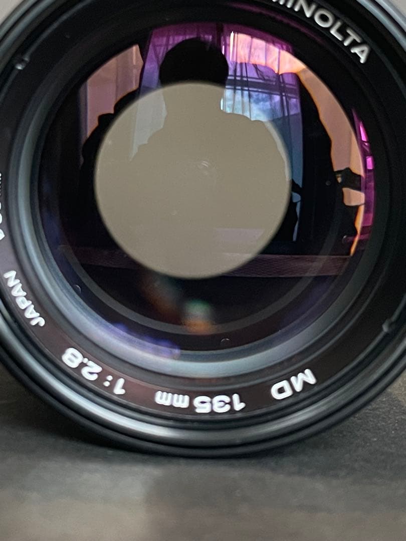 Minolta MDレンズ　135mmF2.8美品ケース付き