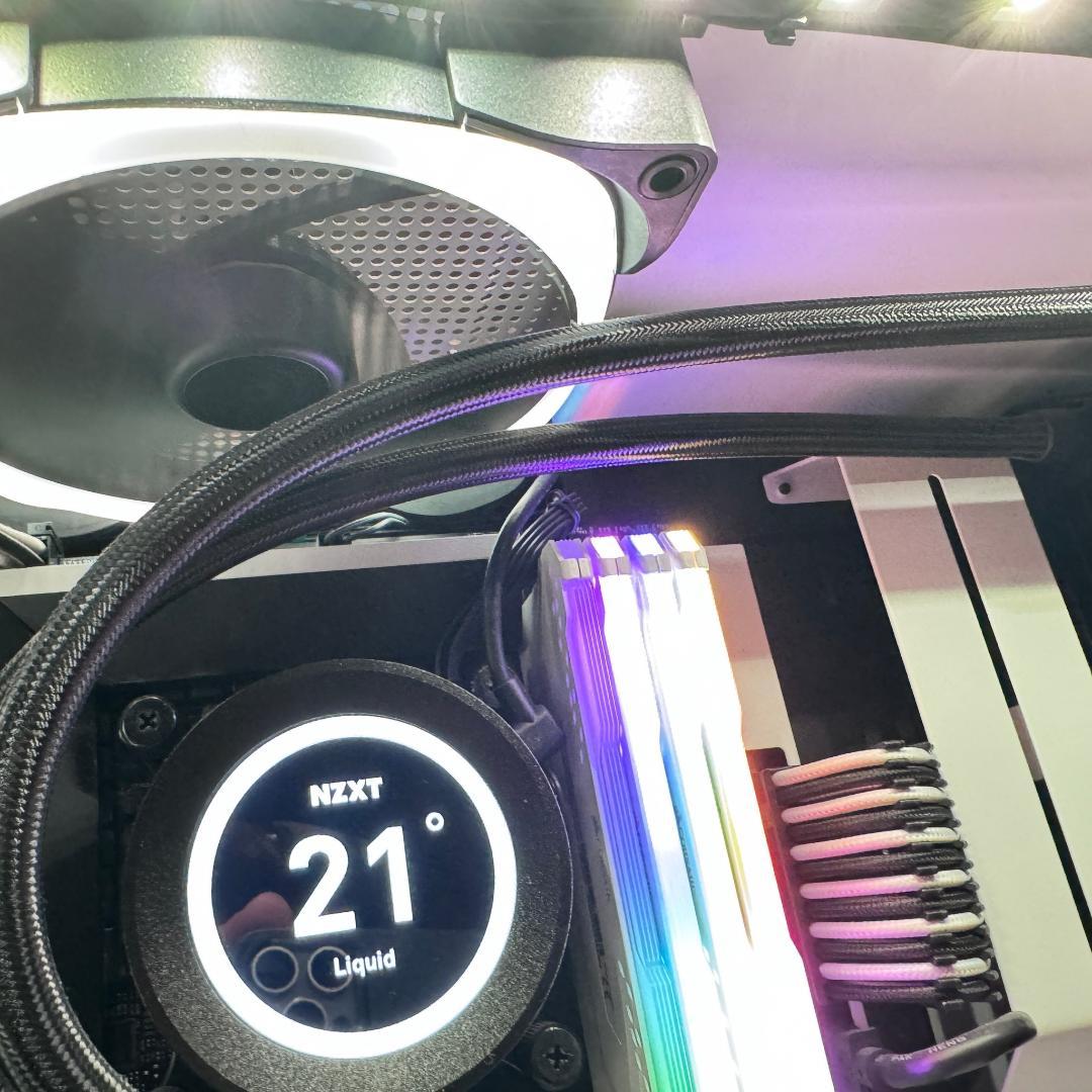 NZXT N7 Z490 おまけ付 ケース ファン 簡易水冷 電源 説明必読