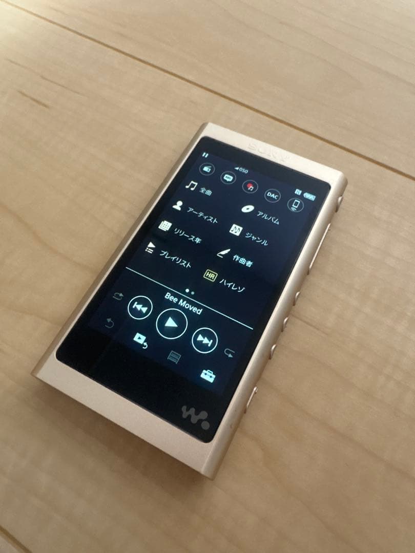 【美品】SONY ウォークマン NW-A55 ゴールド