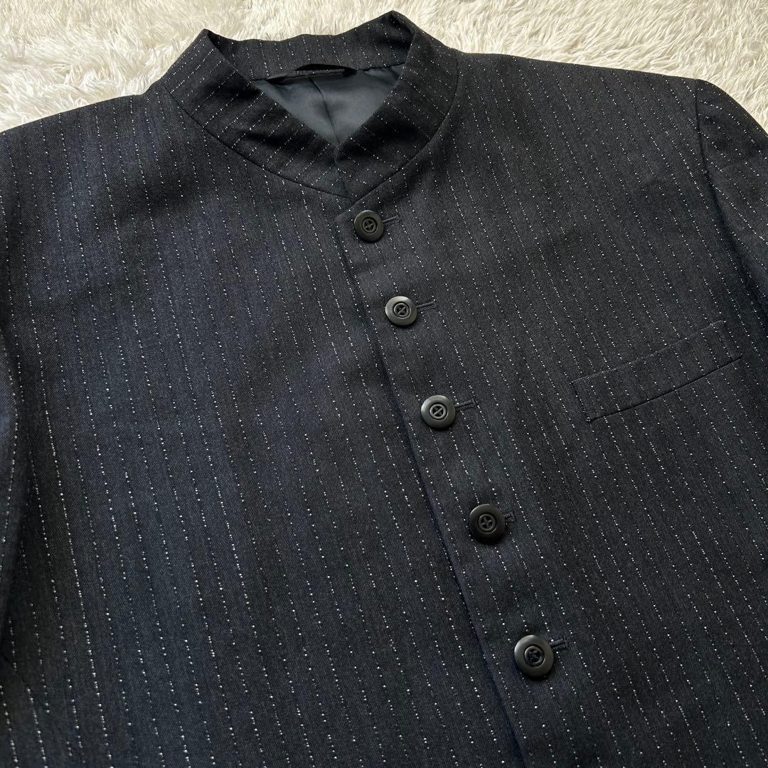 ★マオカラー★ MASATOMO セットアップ スーツ ストライプ 日本製