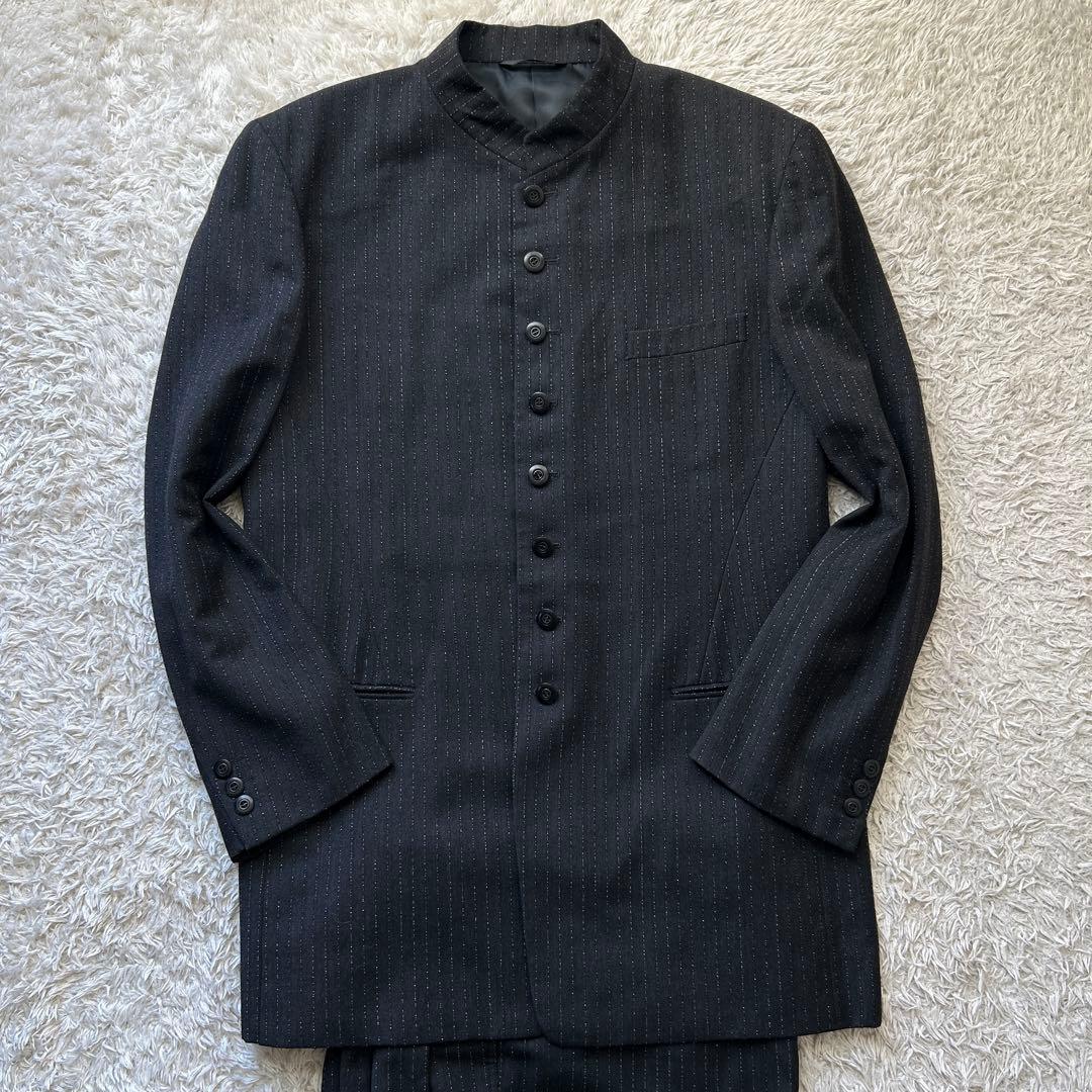 ★マオカラー★ MASATOMO セットアップ スーツ ストライプ 日本製