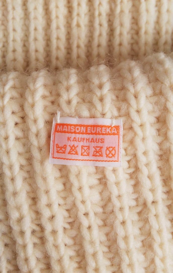 MAISON EUREKA TURTLE NECK WARMER VESTベスト