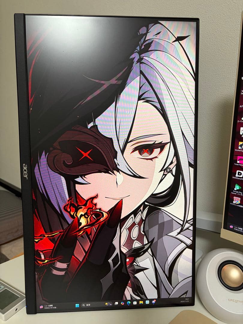 acer ゲーミングモニター　XV240Y Pbmiiprfx 23.8インチ