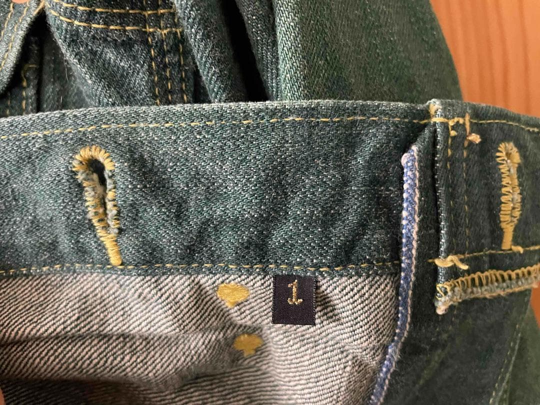 激レア kapital 初期デニムジャケット No.4 草木染