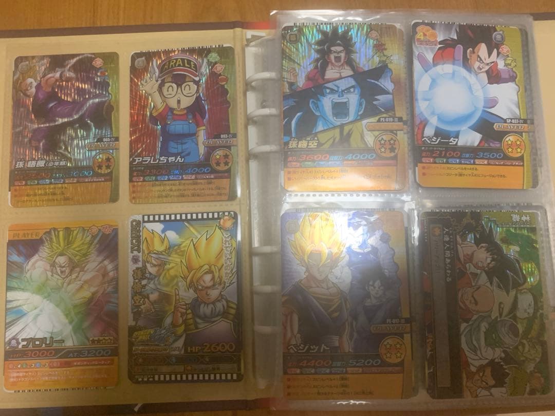 ドラゴンボールZ カードダス 爆裂インパクト 限定カード+旧レアカード