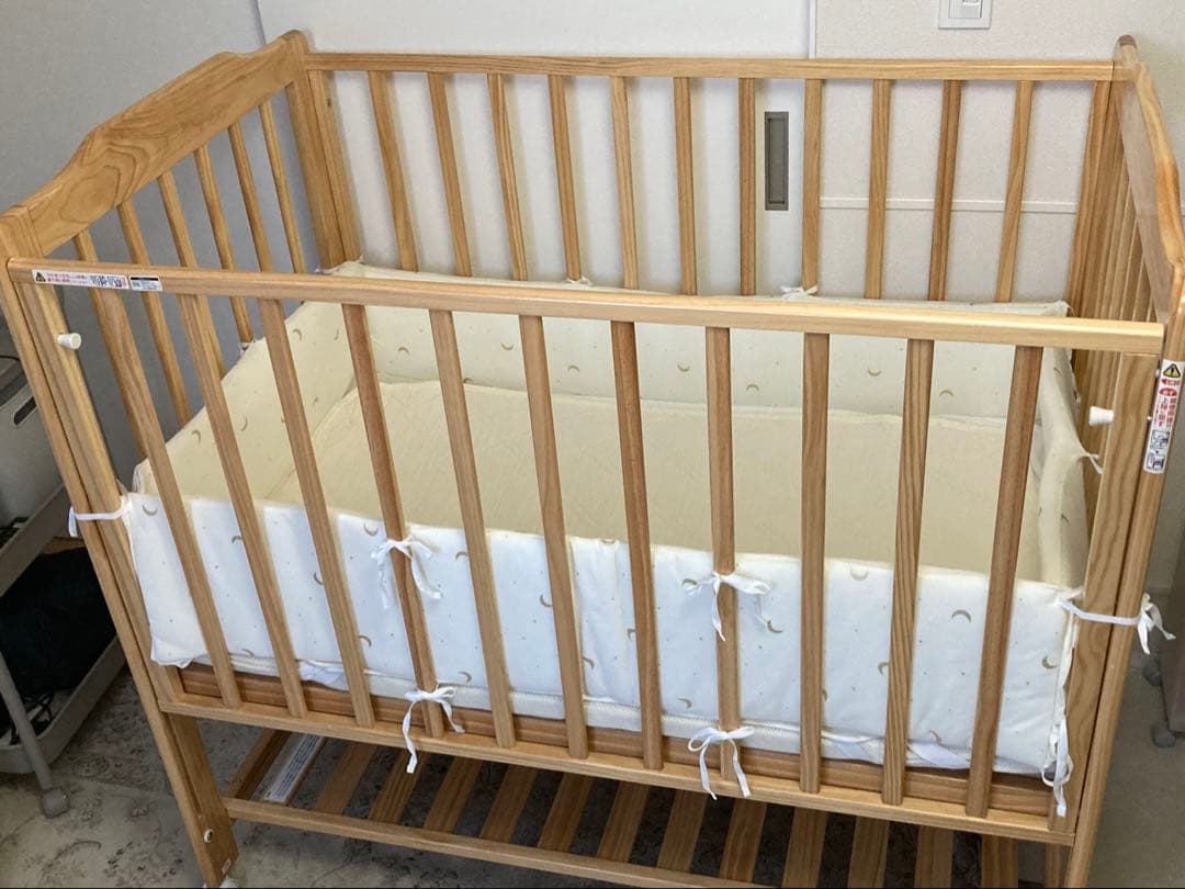 KATOJI ベビーベッド　ハイタイプ　120×70