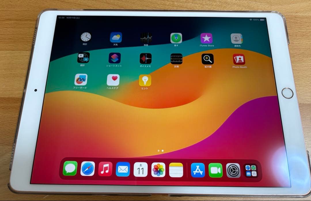 iPad Pro 10.5インチ 64GB 本体、充電器、クリアケース付き