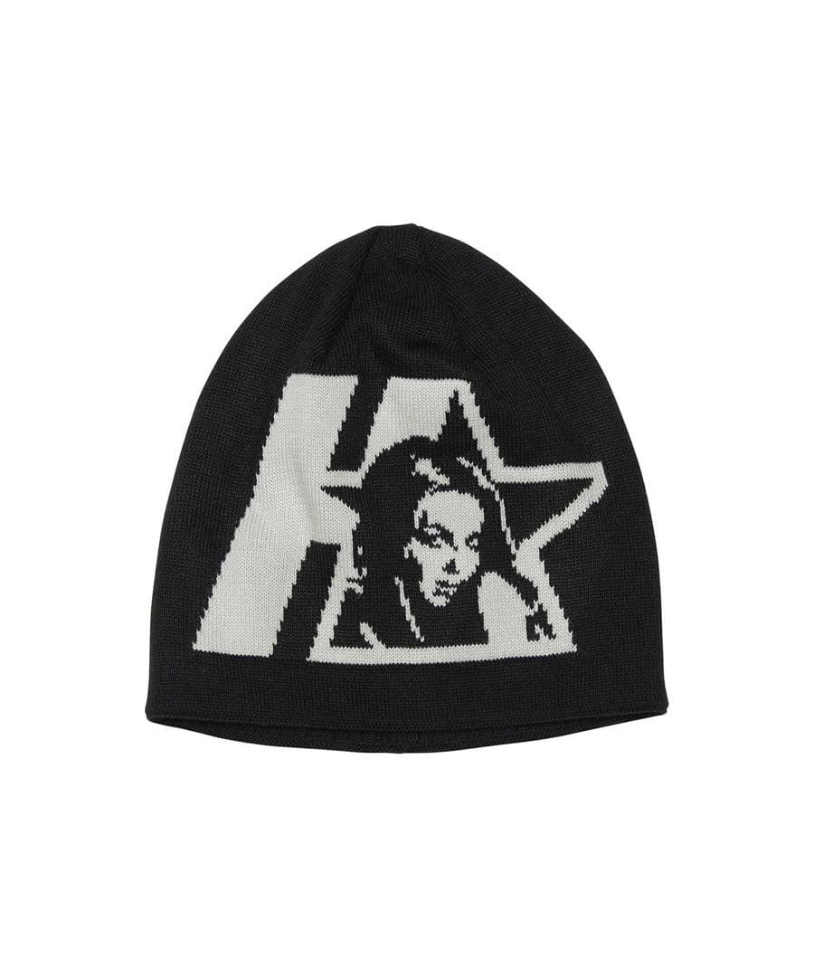 新品 大人気！ヒステリックグラマー ビーニー【STAR WOMAN】黒