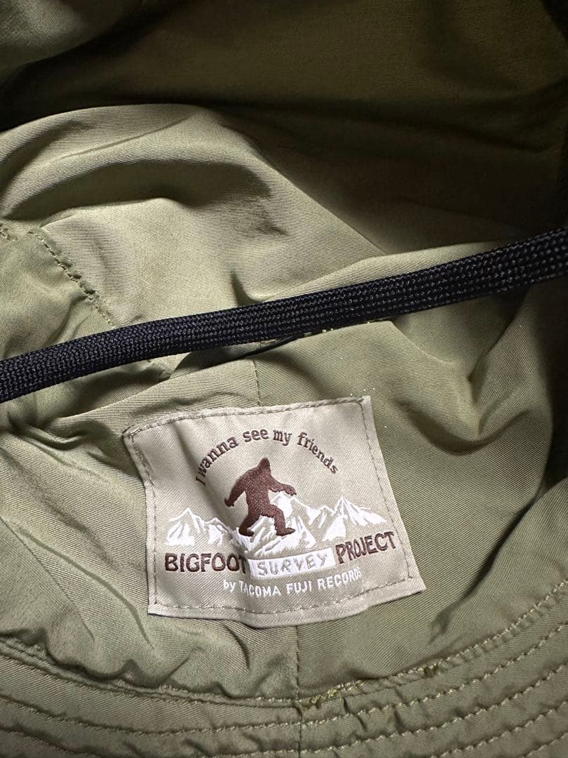 タコマフジ　BIGFOOT SURVEY PROJECT JUNGLE HAT