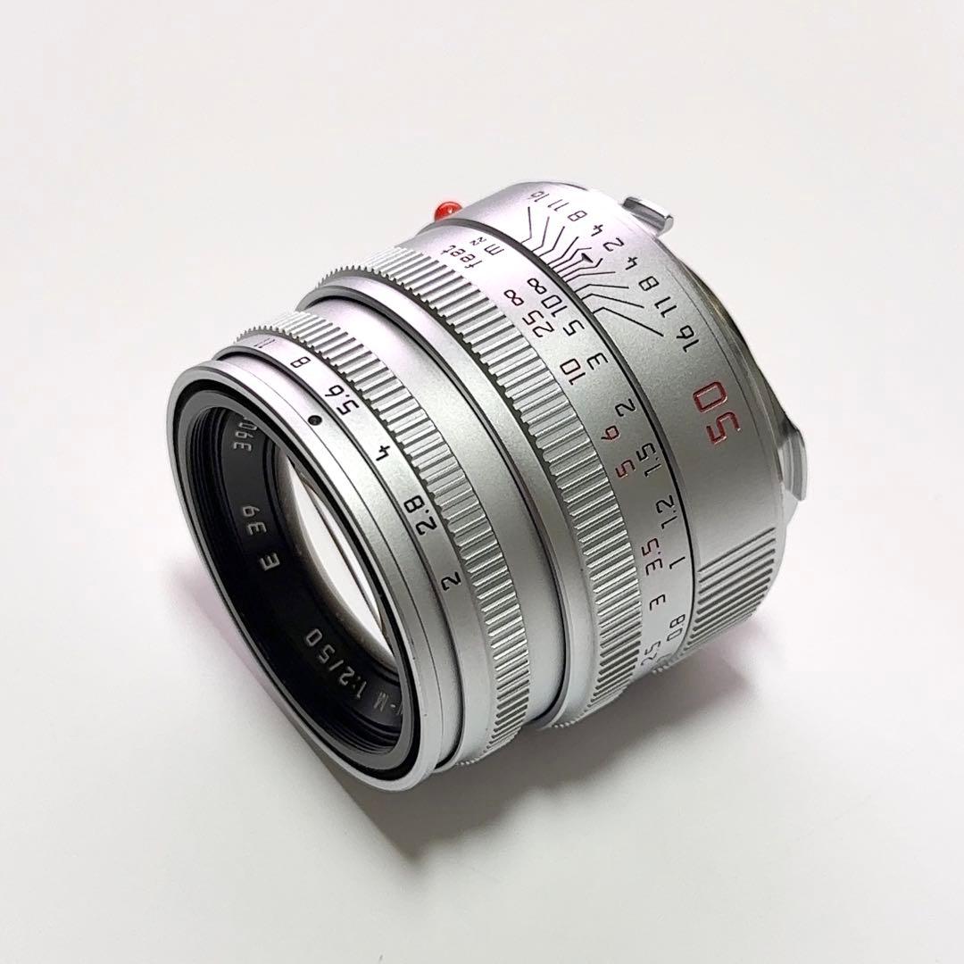【美品】ライカ｜ズミクロン50mm F2（4th）フード組込《シルバークローム》