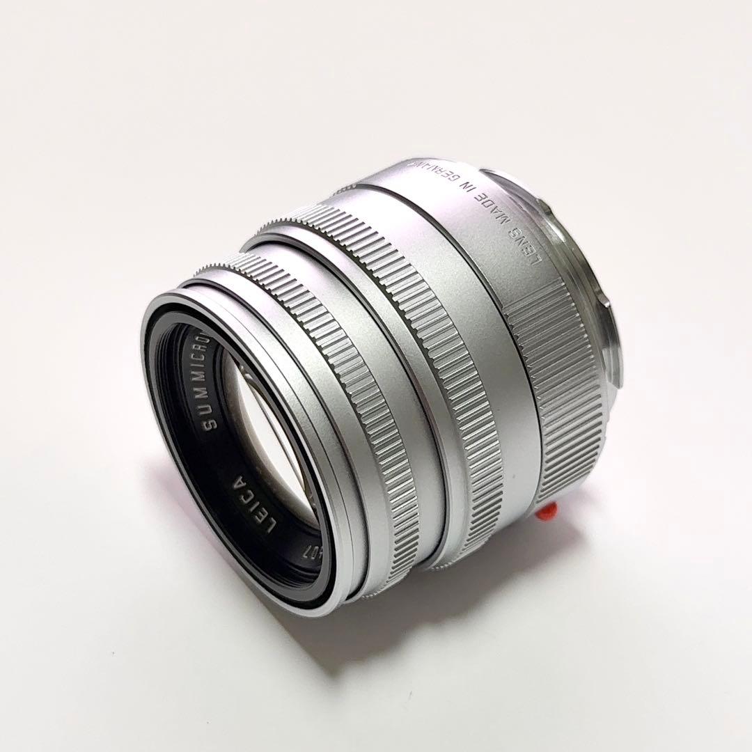 【美品】ライカ｜ズミクロン50mm F2（4th）フード組込《シルバークローム》