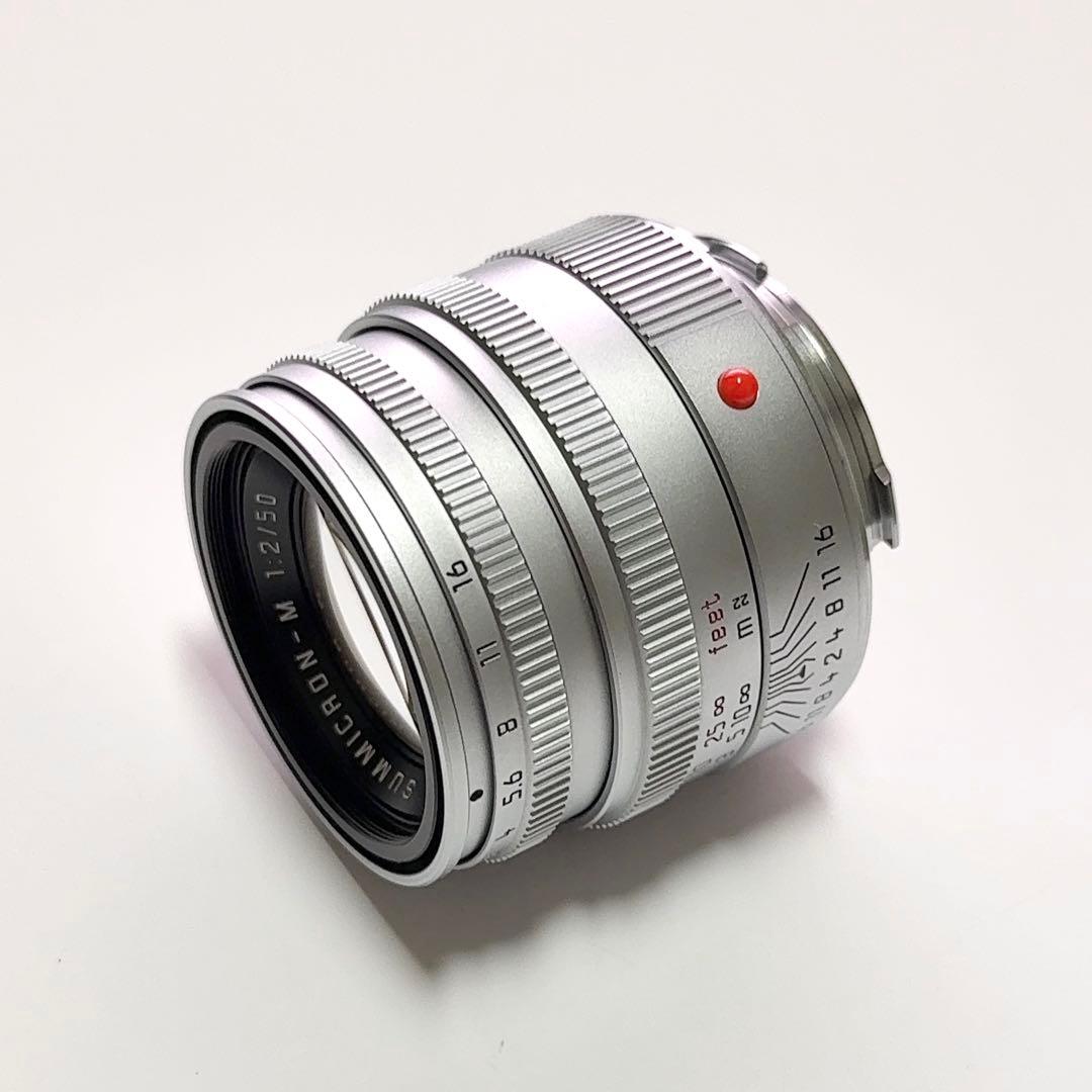 【美品】ライカ｜ズミクロン50mm F2（4th）フード組込《シルバークローム》