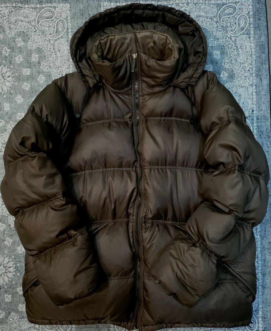 レアモデル llbean ダウン ジャケット エルエルビーン ブラウン