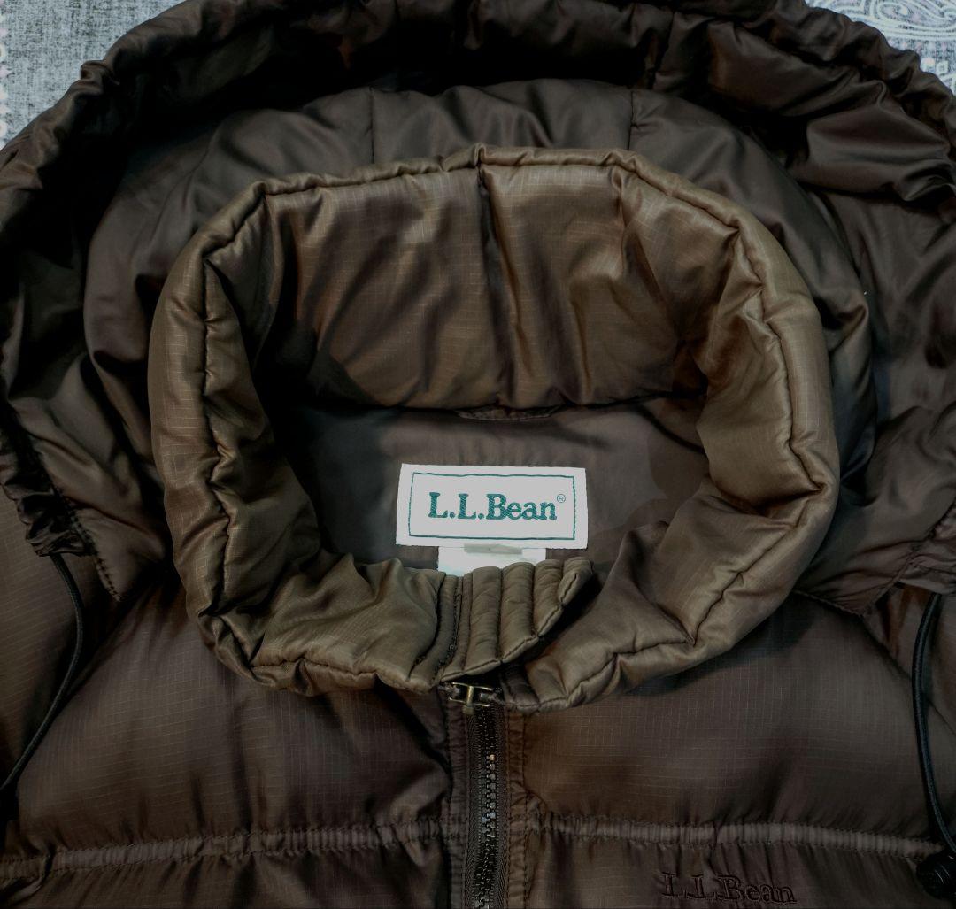レアモデル llbean ダウン ジャケット エルエルビーン ブラウン