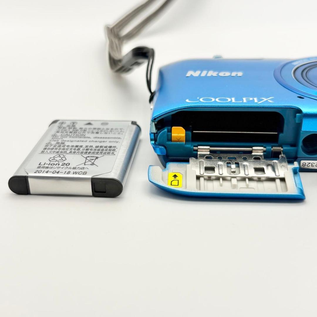 Nikon ニコン COOLPIX S3600 ブルー クールピクス　コンデジ