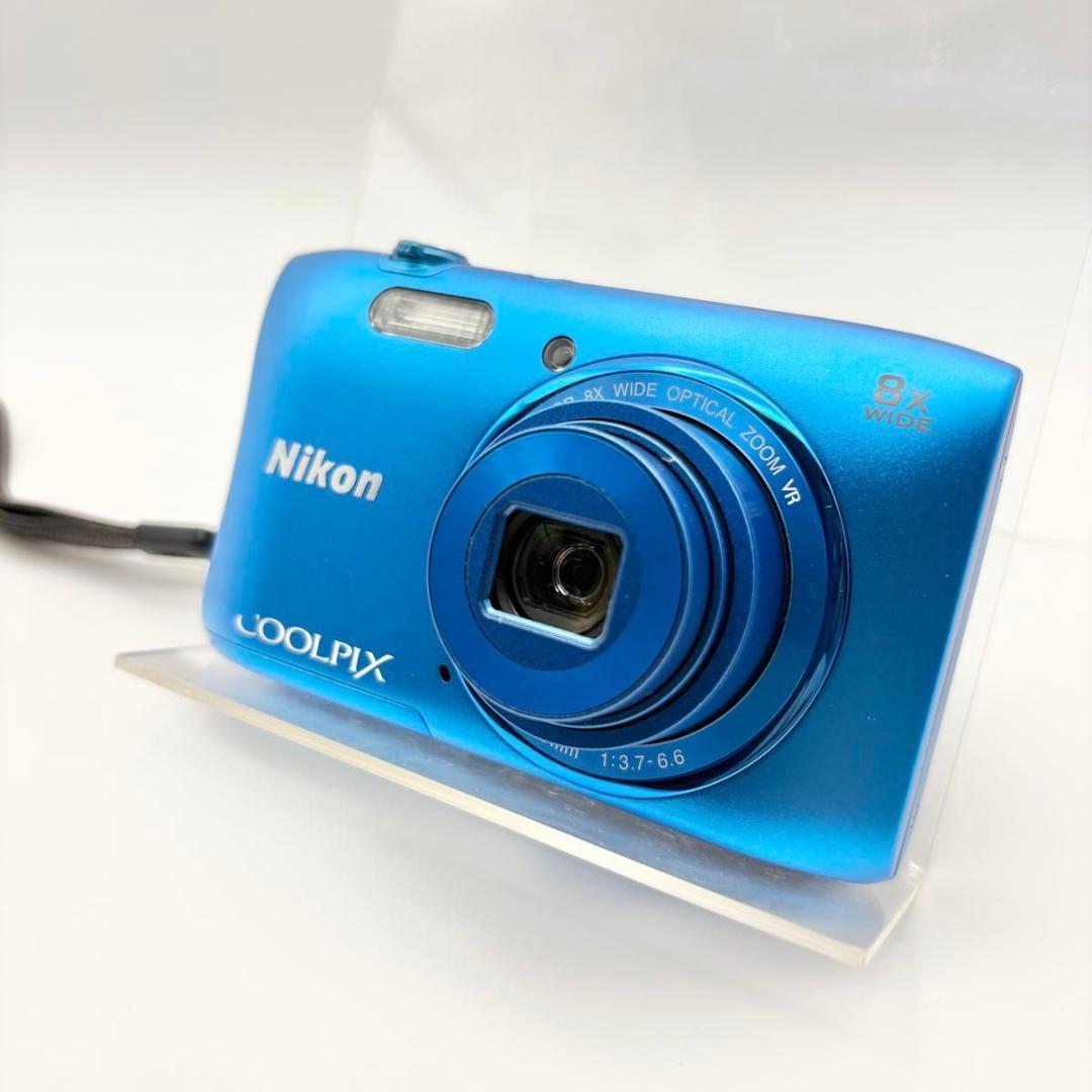 Nikon ニコン COOLPIX S3600 ブルー クールピクス　コンデジ