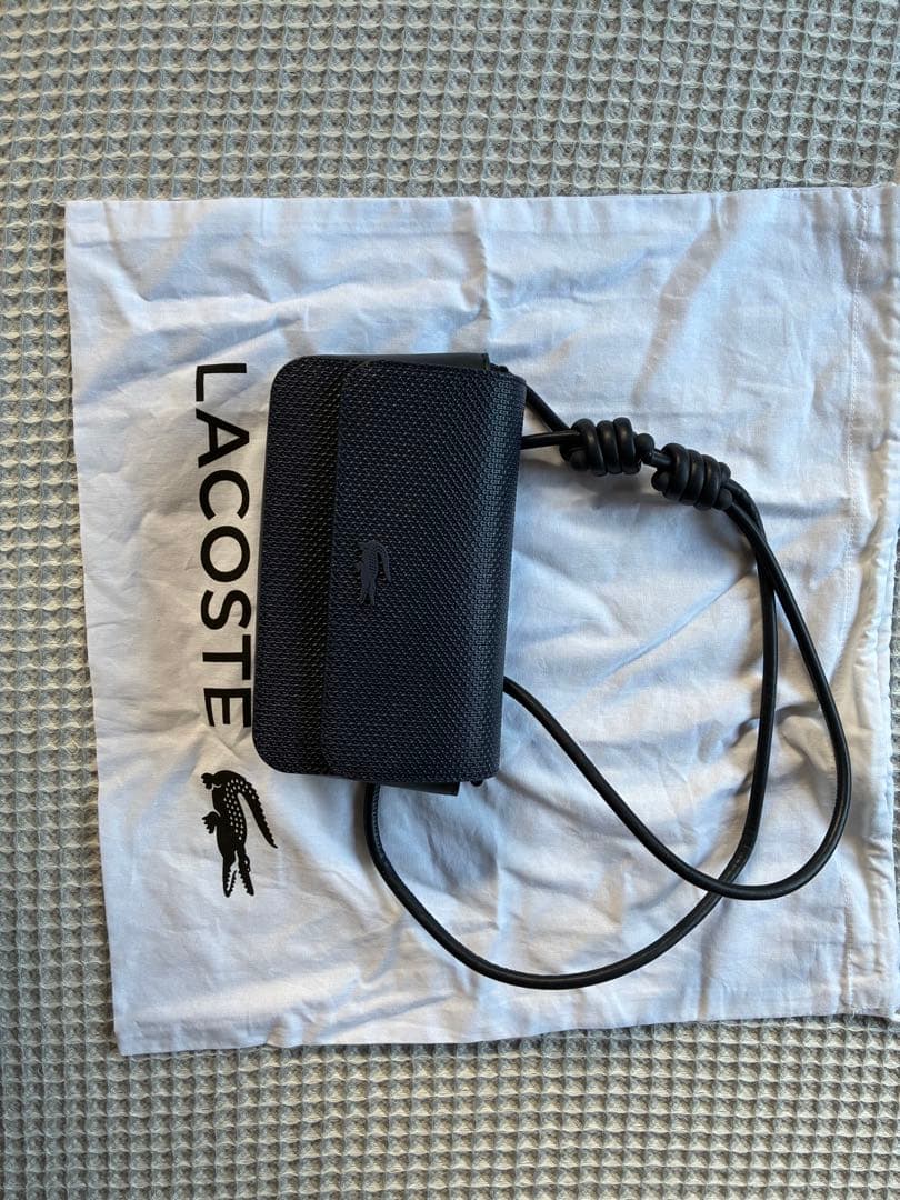 超美品　ラコステ　スリーウェイ ウエスト　ショルダー　ハンドバック