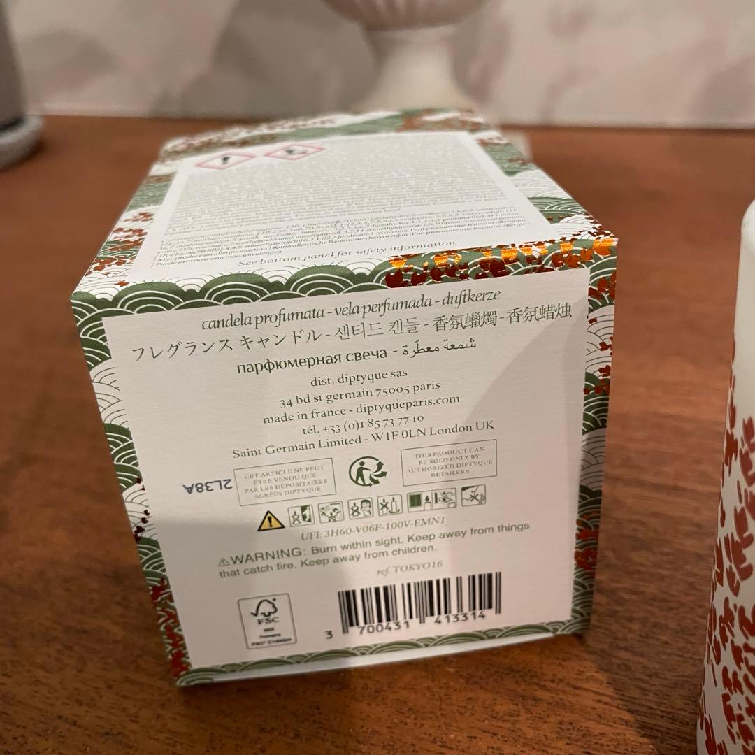 Diptyque ディプティック シティキャンドル 東京 Tokyo 未使用