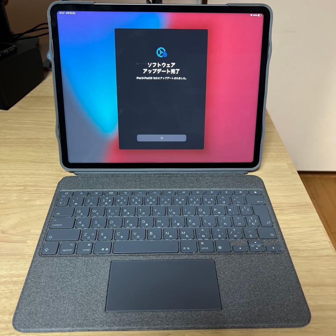 【第5世代美品】ipad pro 12.9インチ 256GB とキーボード付