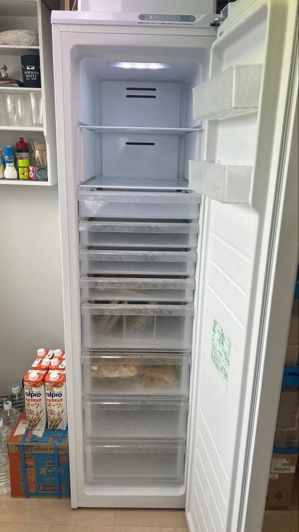 アイリスオーヤマ(IRIS OHYAMA) 冷凍庫 195L 右開き