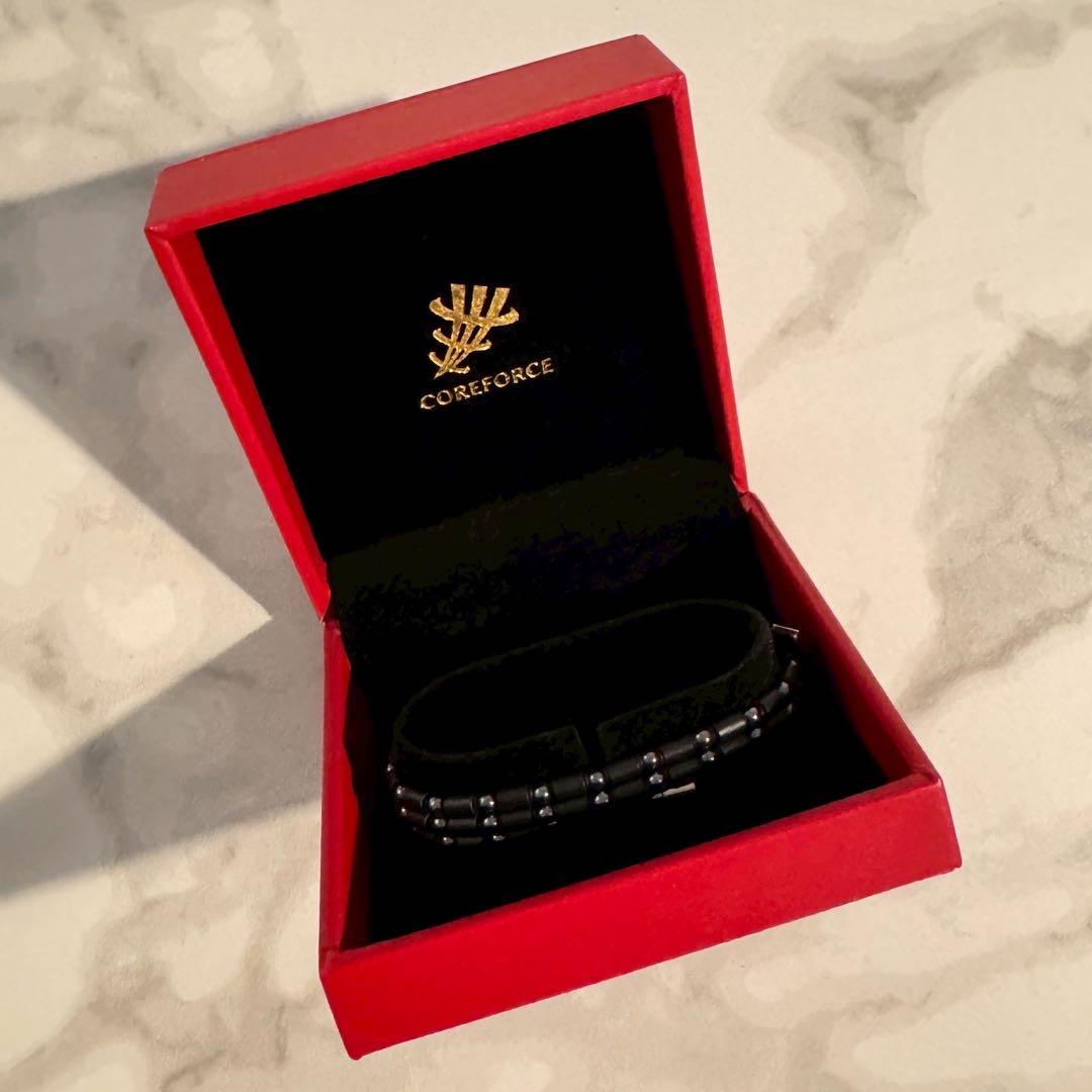 COREFORCE ブラックブレスレット　CFL50