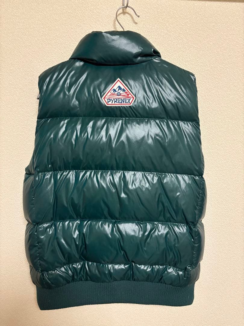 PYRENEX ダウンベスト ダークグリーン