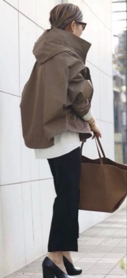 ドゥーズイエムクラス【LIBERADD/リベラド】 フーディーブルゾン キャメル