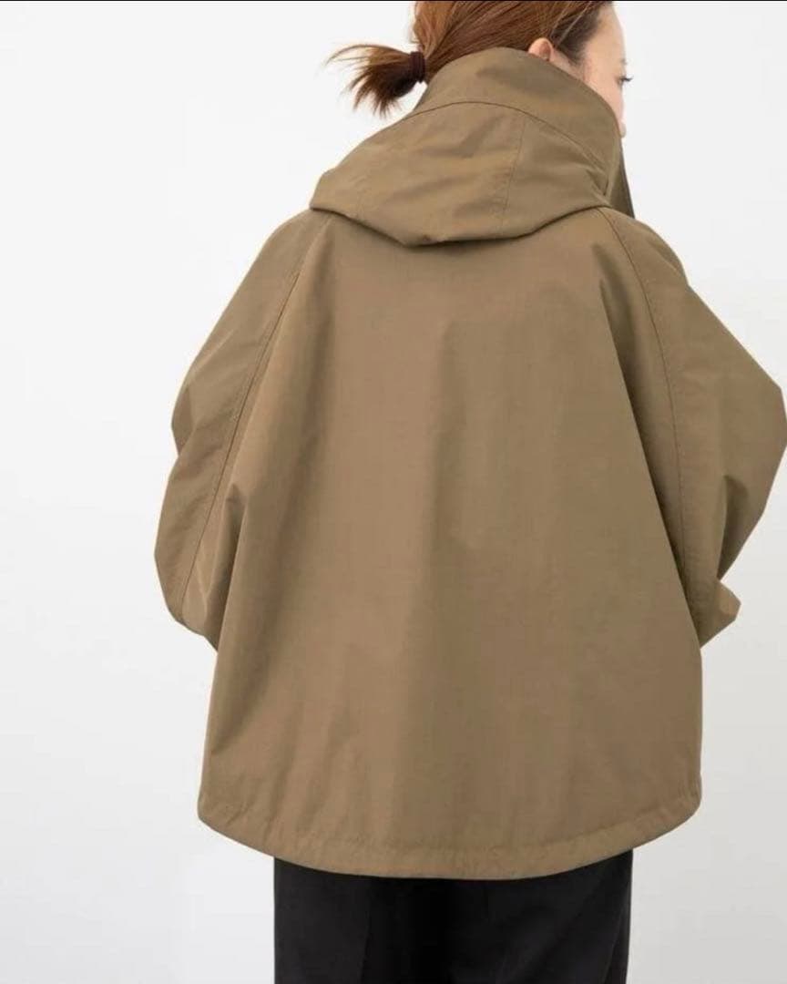 ドゥーズイエムクラス【LIBERADD/リベラド】 フーディーブルゾン キャメル