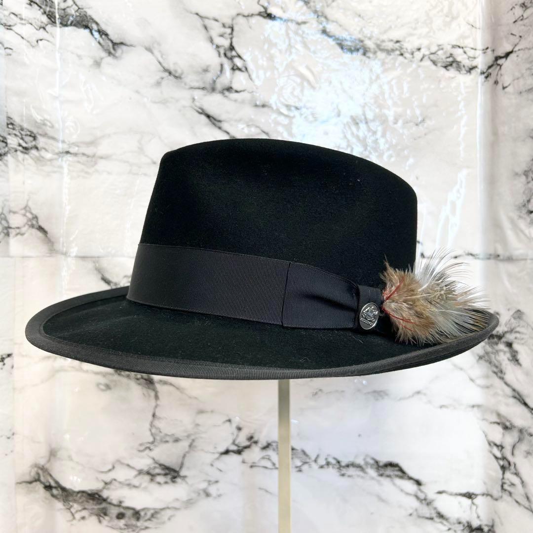 超希少✨STETSON ステットソン WHIPPET 中折れハット 7 1/4